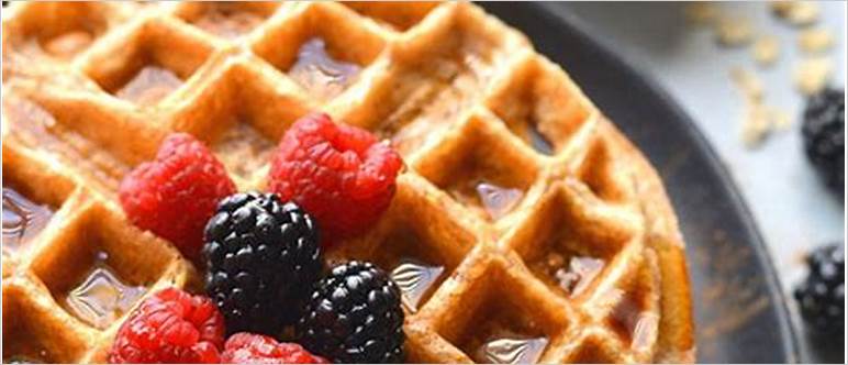 Low calorie waffle